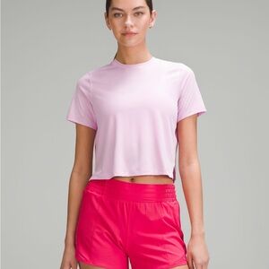 NWOT lululemon ultralight waist length shirt